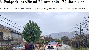 Za 30 sati 170 litara kiše